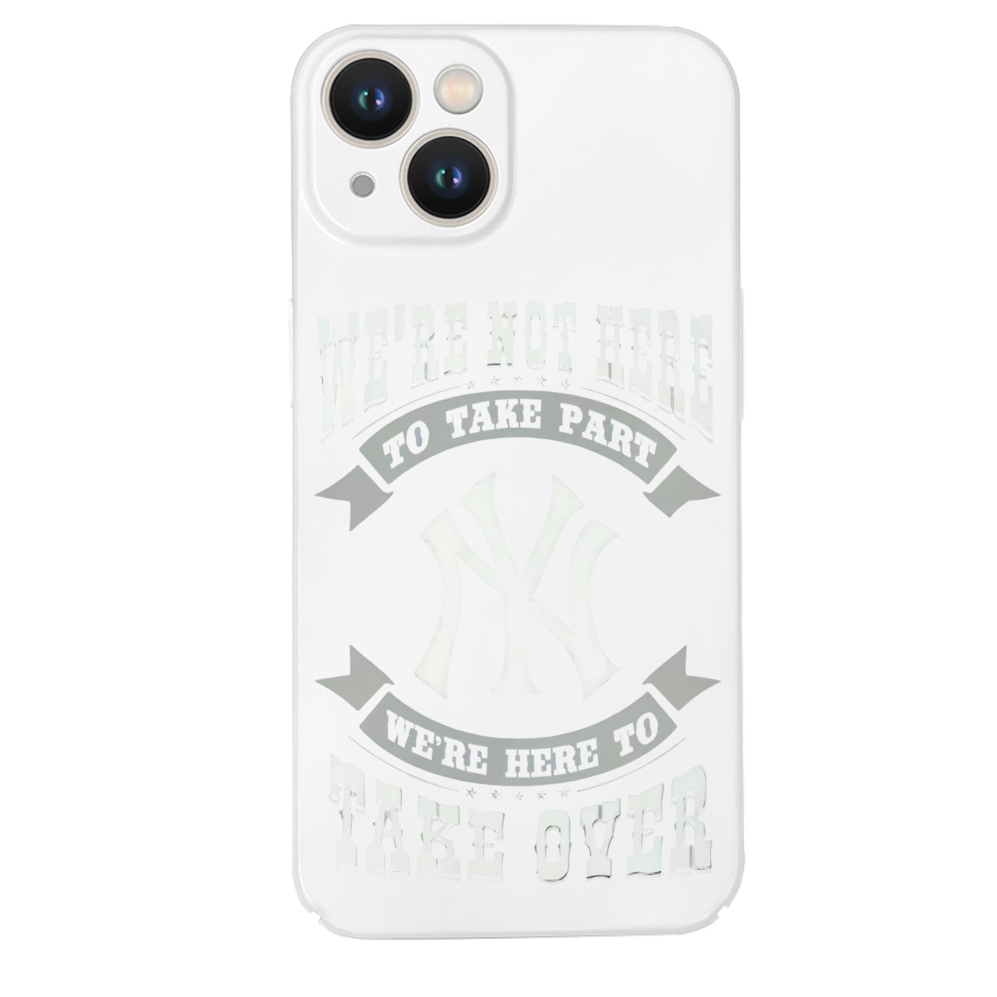 New York Yankees 276 IPhone 14 Series Full-Cover Hard Case – Shockproof With Raised Camera Protection – Precise Cutouts, Wireless Charging Compatible – Durable, Anti-Yellowing, Easy To Clean